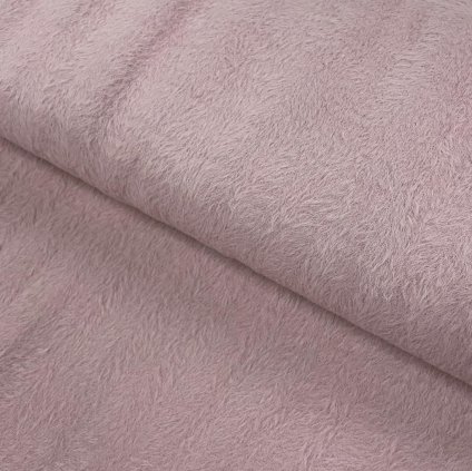 Kabátovina Alpaka - Ružová staroružová