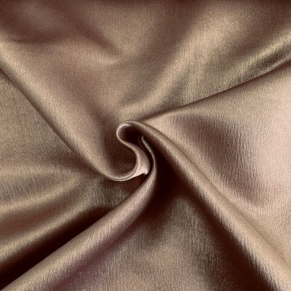 Dekoračná tkanina - Hnedá oriešková