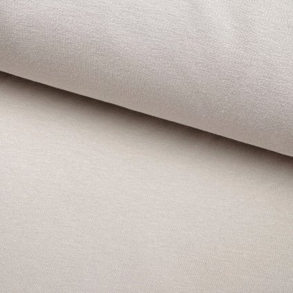 Teplákovina s lycrou Gold - Hnedá piesková svetlá