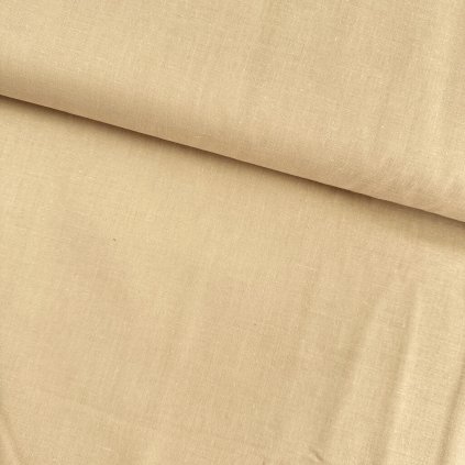 Bavlna jednofarebná - Hnedá telová