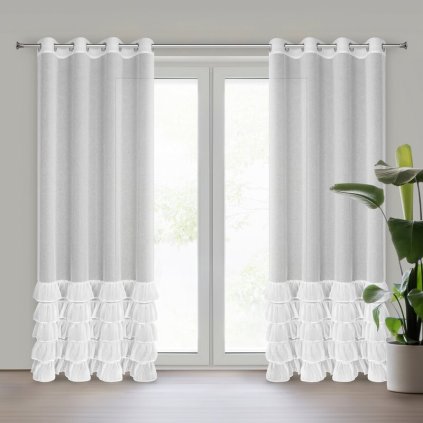 310453 zaclona dani 1 140 x 250 cm biela