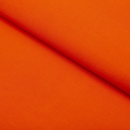 Bavlna - Keper 285g - Oranžová tmavá