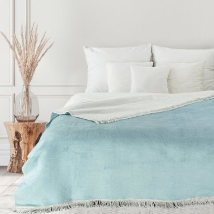 DEKA DUO AKRYL MODRÁ 150X200