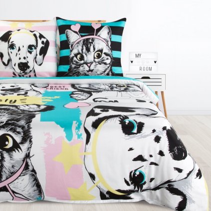 POSTEĽNÉ OBLIEČKY D91 KID 15 160 X 200 CM BIELE