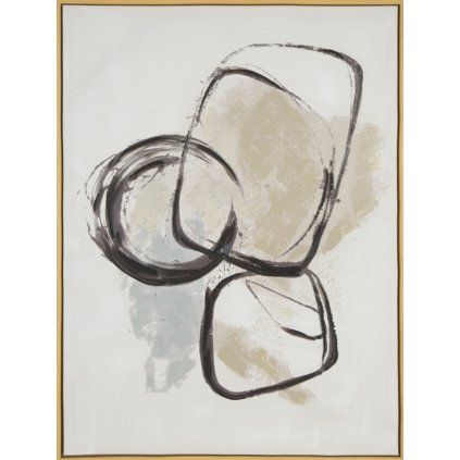 OBRAZ 579 60X80 CM BÉŽOVÝ