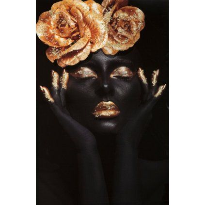 OBRAZ 597B 60X90CM ČIERNY