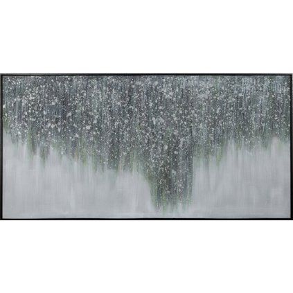 OBRAZ 618 140X70CM SIVÝ