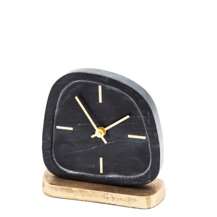 DEKORATÍVNE HODINY 107306 17X5X17CM ČIERNE