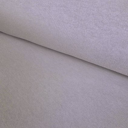 Teplákovina Uzlík Bio Bavlna Washed 375g - Fialovo sivá