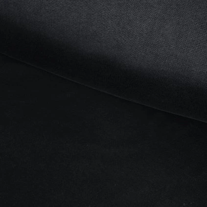 Teplákovina Uzlík Bio Bavlna 375g - Čierna