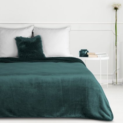DEKA TEDY 150X200CM TMAVOZELENÁ