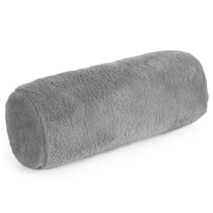 DEKORAČNÝ VANKÚŠ NINA 15X45CM STRIEBORNÝ