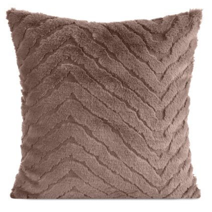 OBLIEČKA NA VANKÚŠ KATE 45X45CM TMAVOBÉŽOVÁ