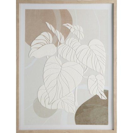 OBRAZ 602 45X60CM BIELY