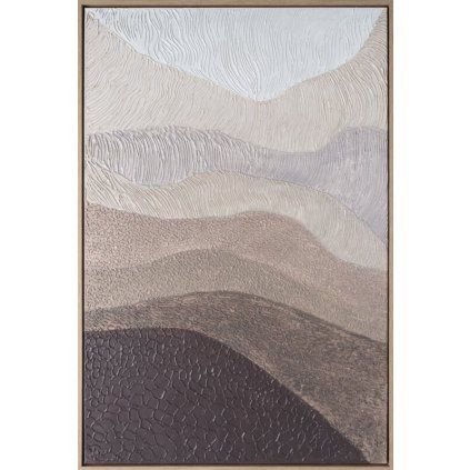 OBRAZ 678 80X120CM HNEDÝ