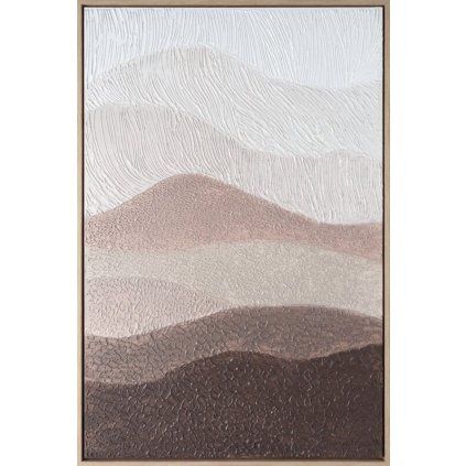 OBRAZ 678 80X120 CM HNEDÝ