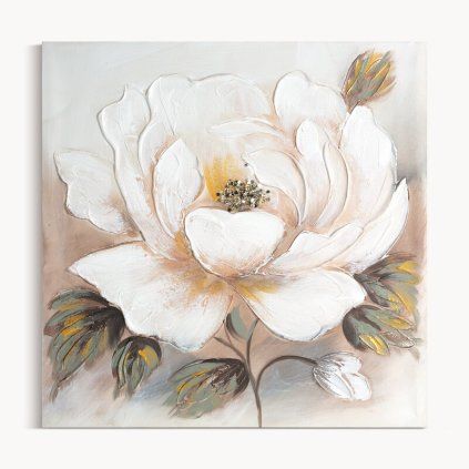 OBRAZ 664 60X60CM BIELY