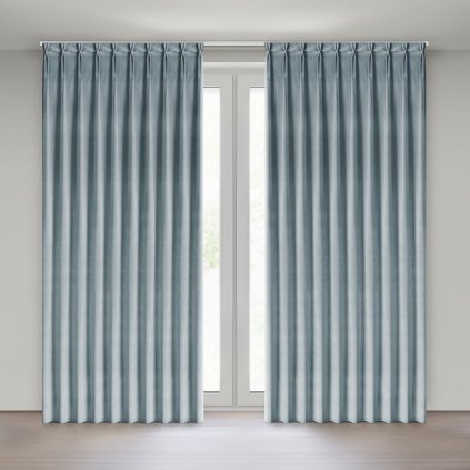 HOTOVÝ ZÁVES MELANIE 125X270CM SIVÝ