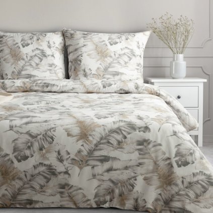 BAVLNENÉ POSTEĽNÉ OBLIEČKY LAYLA 140X200CM 70X80CM/X1 BIELE