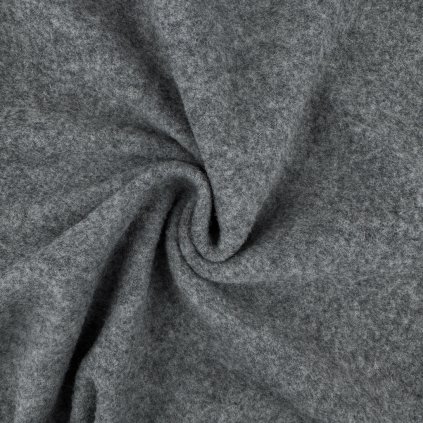 Funkčný fleece 100% Merino vlna 280g - Sivá