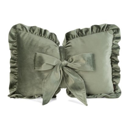 DEKORAČNÝ VANKÚŠ MAŠĽA2 35X55CM OLIVOVÝ