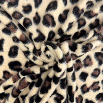 Umelá kožušina Lampart