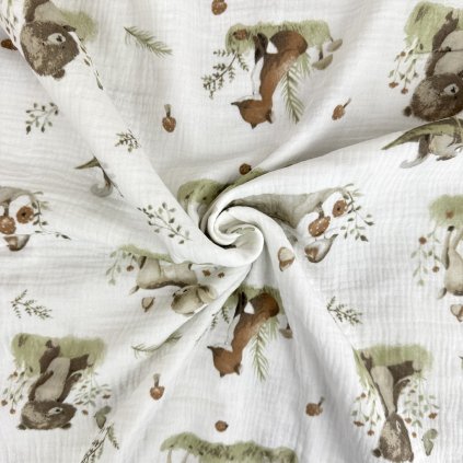 Mušelín - Lesné zvieratká