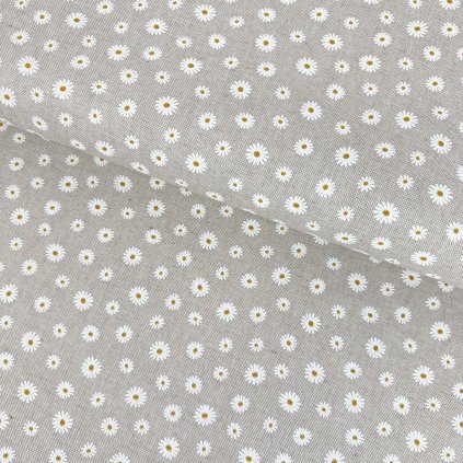 Bavlna režná - Sedmokrásky