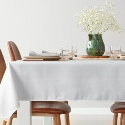 OBRUS KATE 145X300CM BIELY