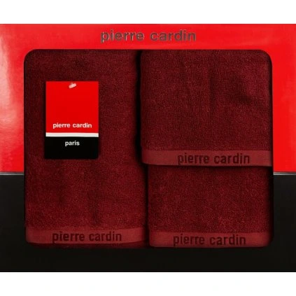 SADA UTERÁKOV 3ks EVI Pierre Cardin TEHLOVÁ