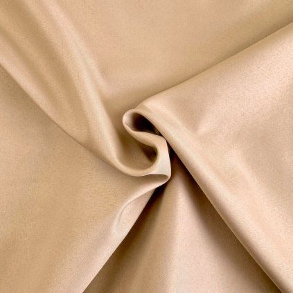 Podšívka Ponge - Hnedá béžová