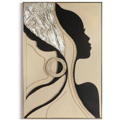 OBRAZ 697 82X122 CM BÉŽOVÝ