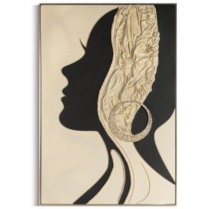 OBRAZ 697 82X122 CM KRÉMOVÝ