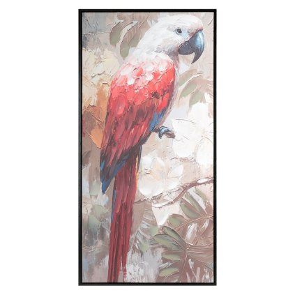 OBRAZ 709 50X100 CM BIELY