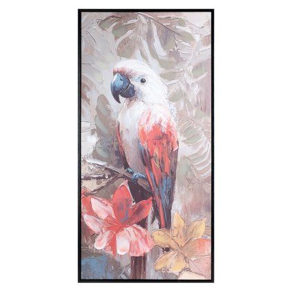 OBRAZ 709 50X100 CM BIELY