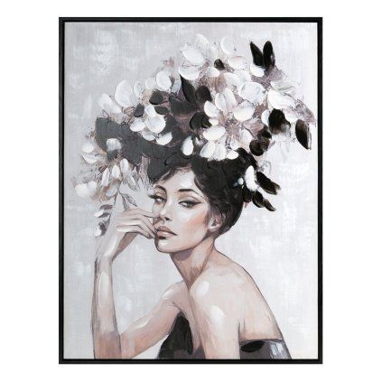 OBRAZ 715 60X80 CM KRÉMOVÝ