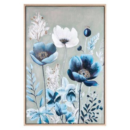 OBRAZ 728 60X90CM MODRÝ