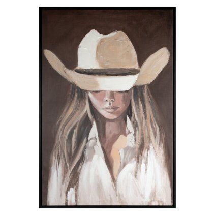 OBRAZ 732 80X120 CM HNEDÁ