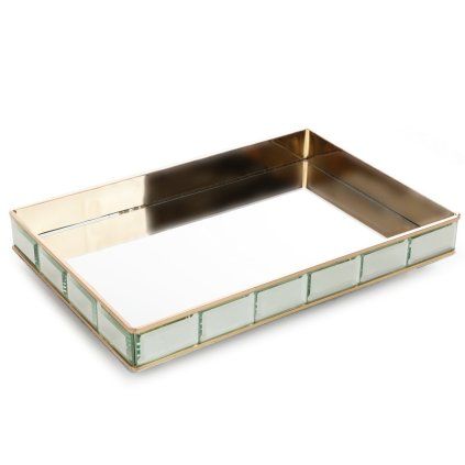 PODNOS 37X25X5 CM ZLATÝ