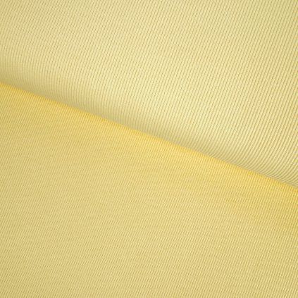 Patenty Gold 2x2 úzky - Žltá vanilka
