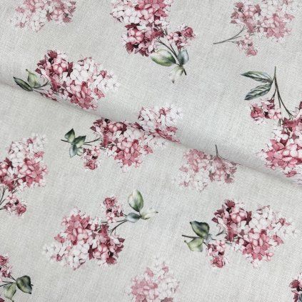 Bavlna režná - Orgován ružový