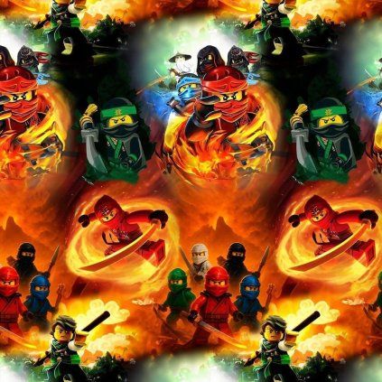 Teplákovina digital - Ninjago 2