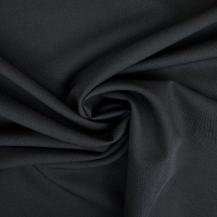 Keper Twill elastický "4 -way" - Čierna