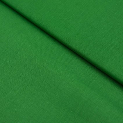 Bavlna jednofarebná - Zelená