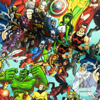 Teplákovina digital - Avengers Heroes