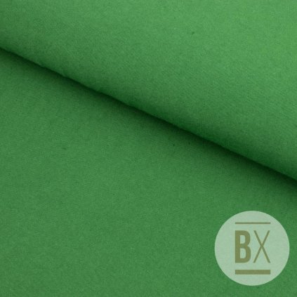 Tričkovina s lycrou - Zelená tmavá