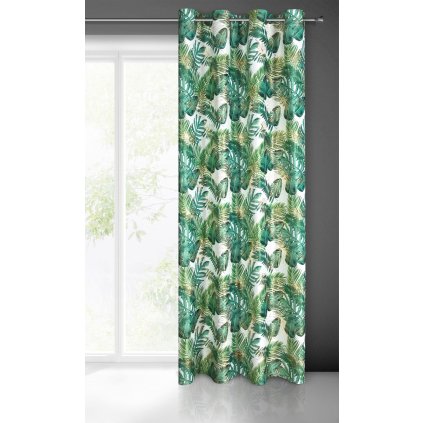 ZÁVES DAVOS 140X250 CM ZELENÁ