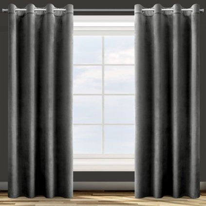ZÁVES DESIGN91 ROSA 140X250 CM ČIERNA