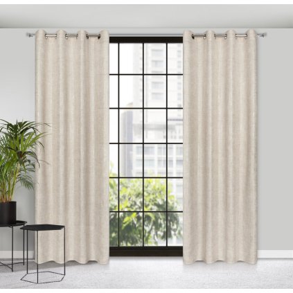 ZÁVES BLANKA 140X250 CM BÉŽOVÁ