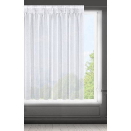5668 hotova zaclona ella line na paske 350x150 cm biela